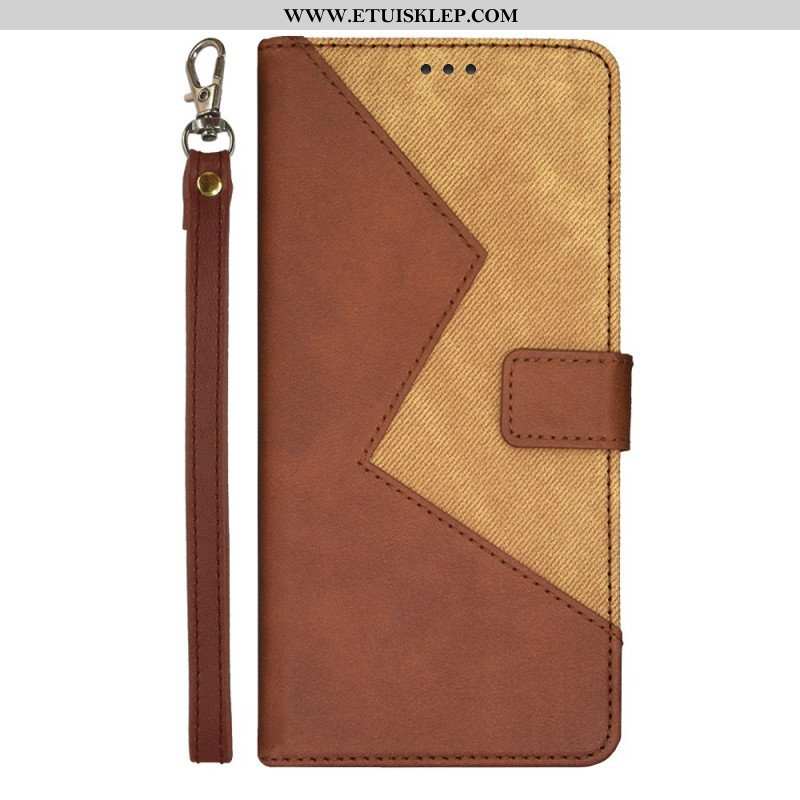 Etui Folio do Poco X5 5G Dwukolorowy Idewei